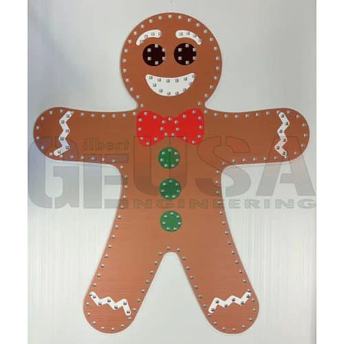 Impressions Gingerbread Boy and Girl